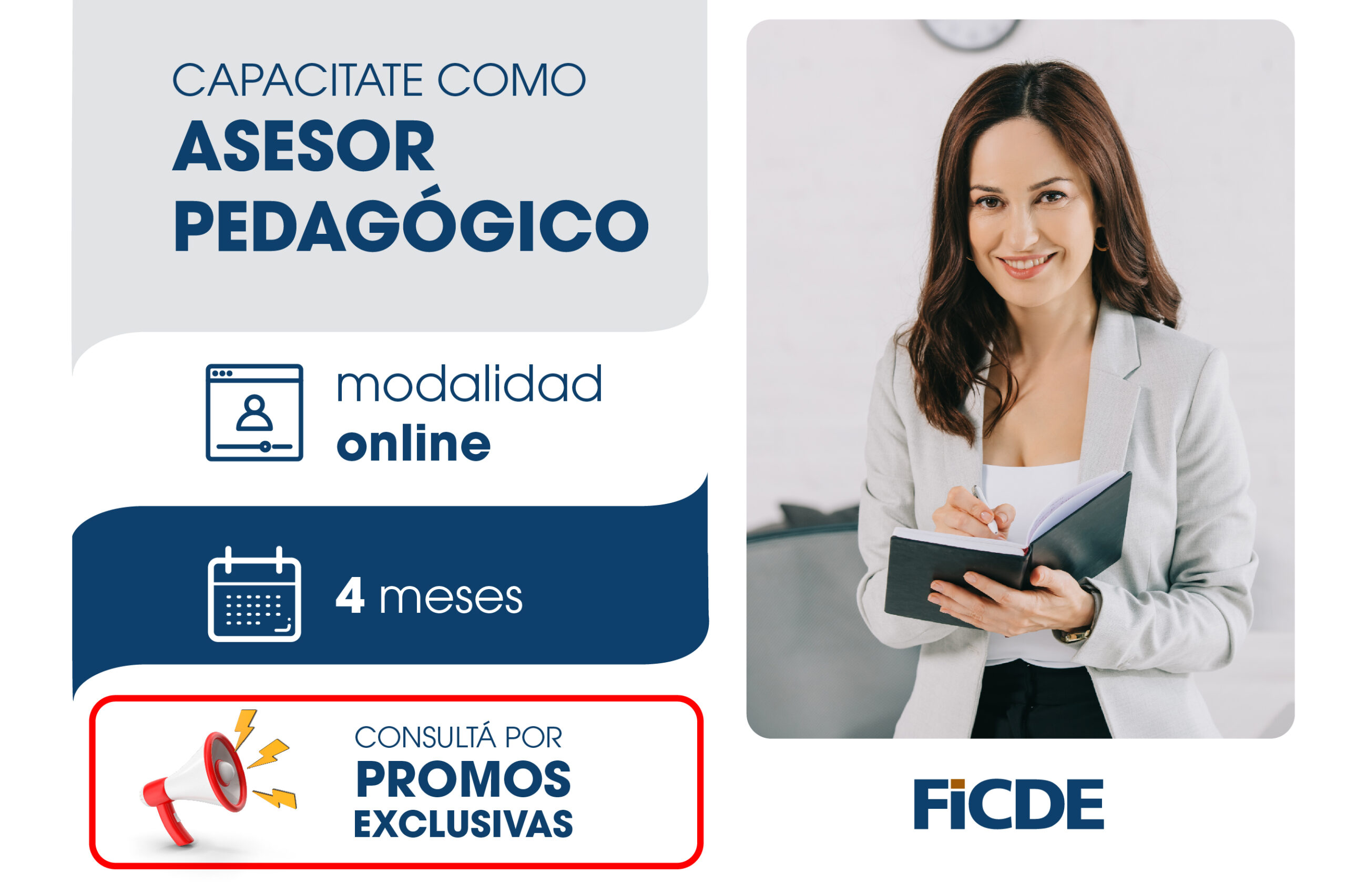 Capacitate como Asesor Pedagógico – Online