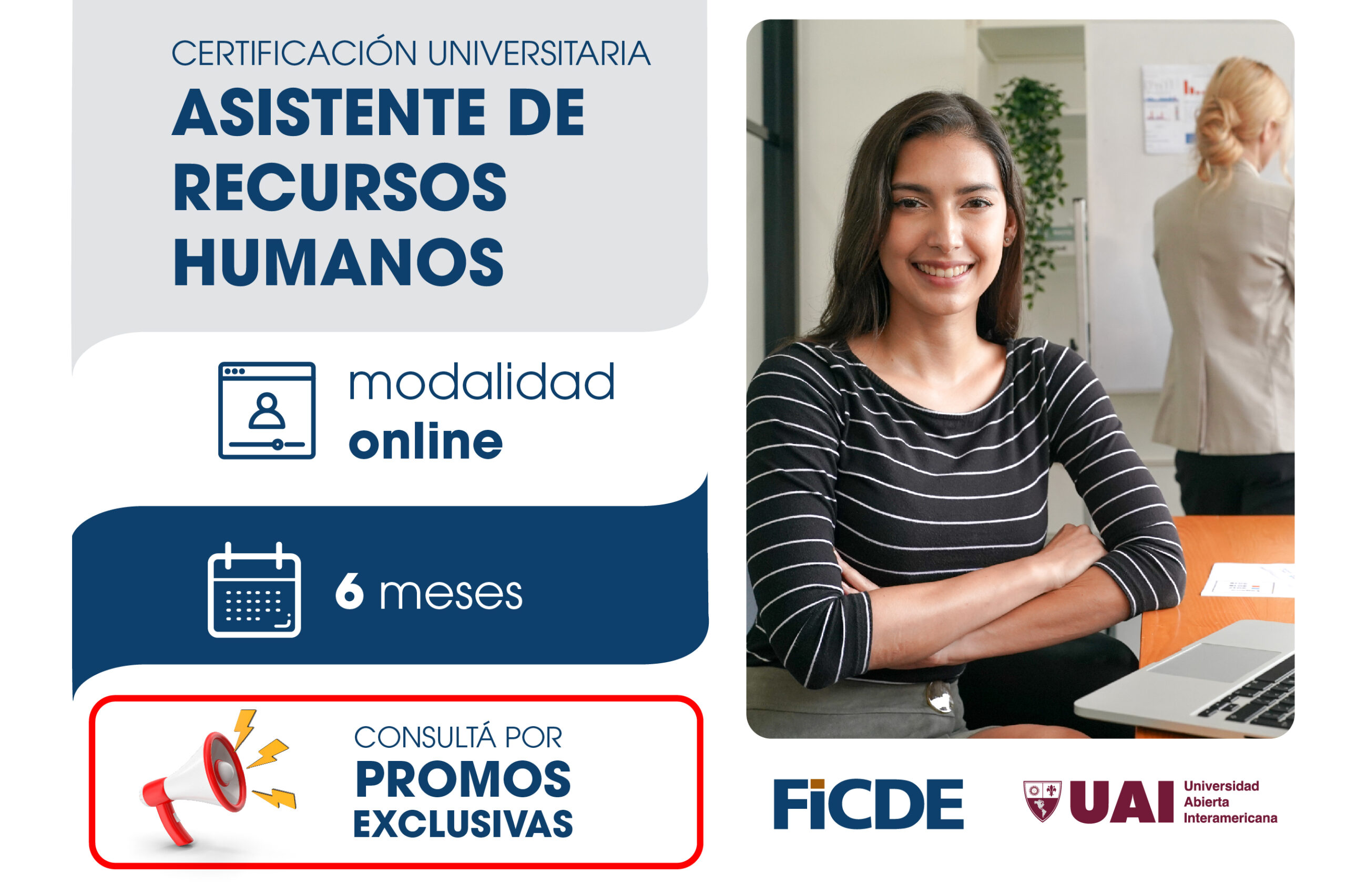 Certificación Universitaria en Asistente En Recursos Humanos – Online