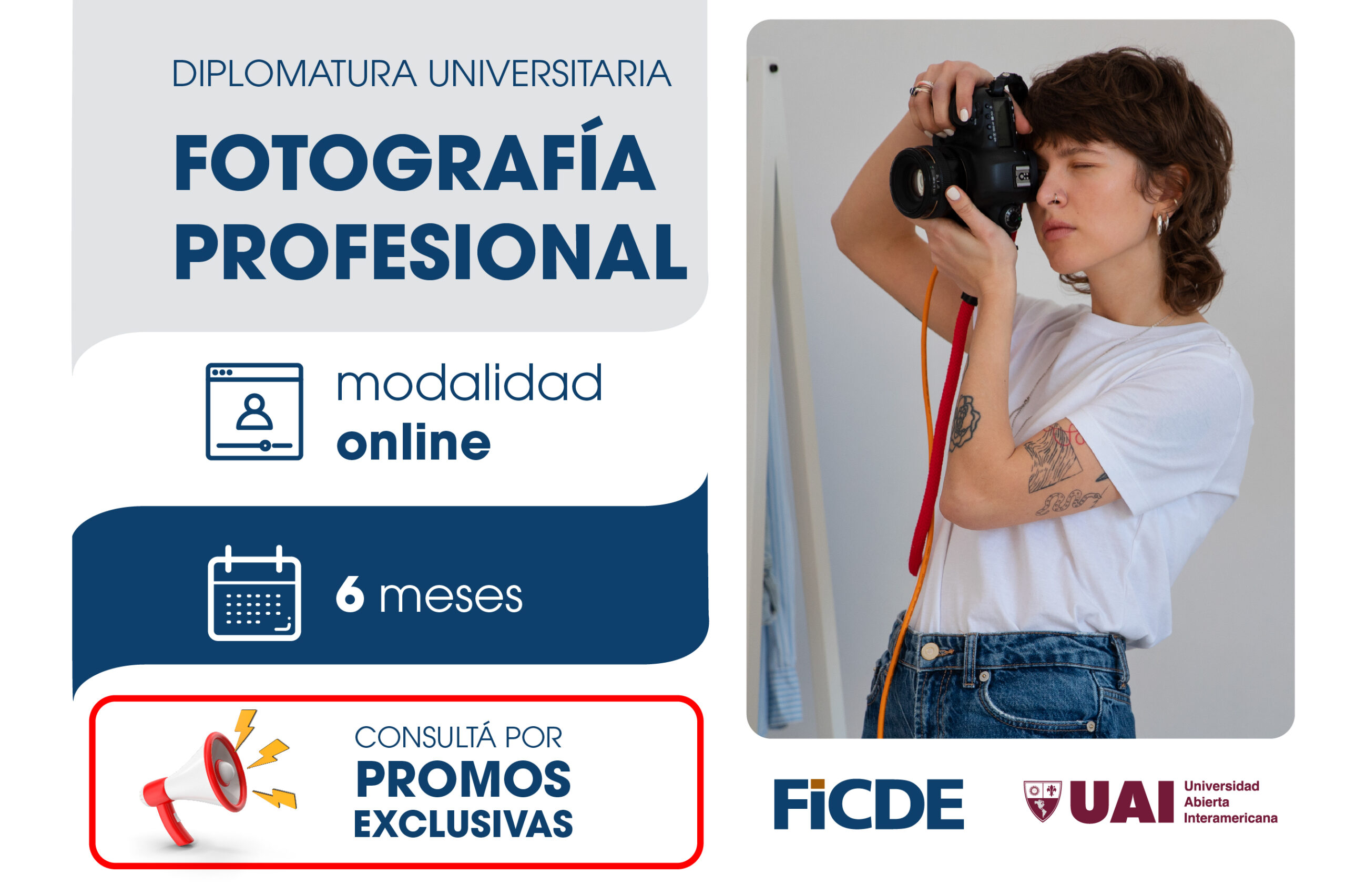 Certificación Universitaria en Fotografía – Online