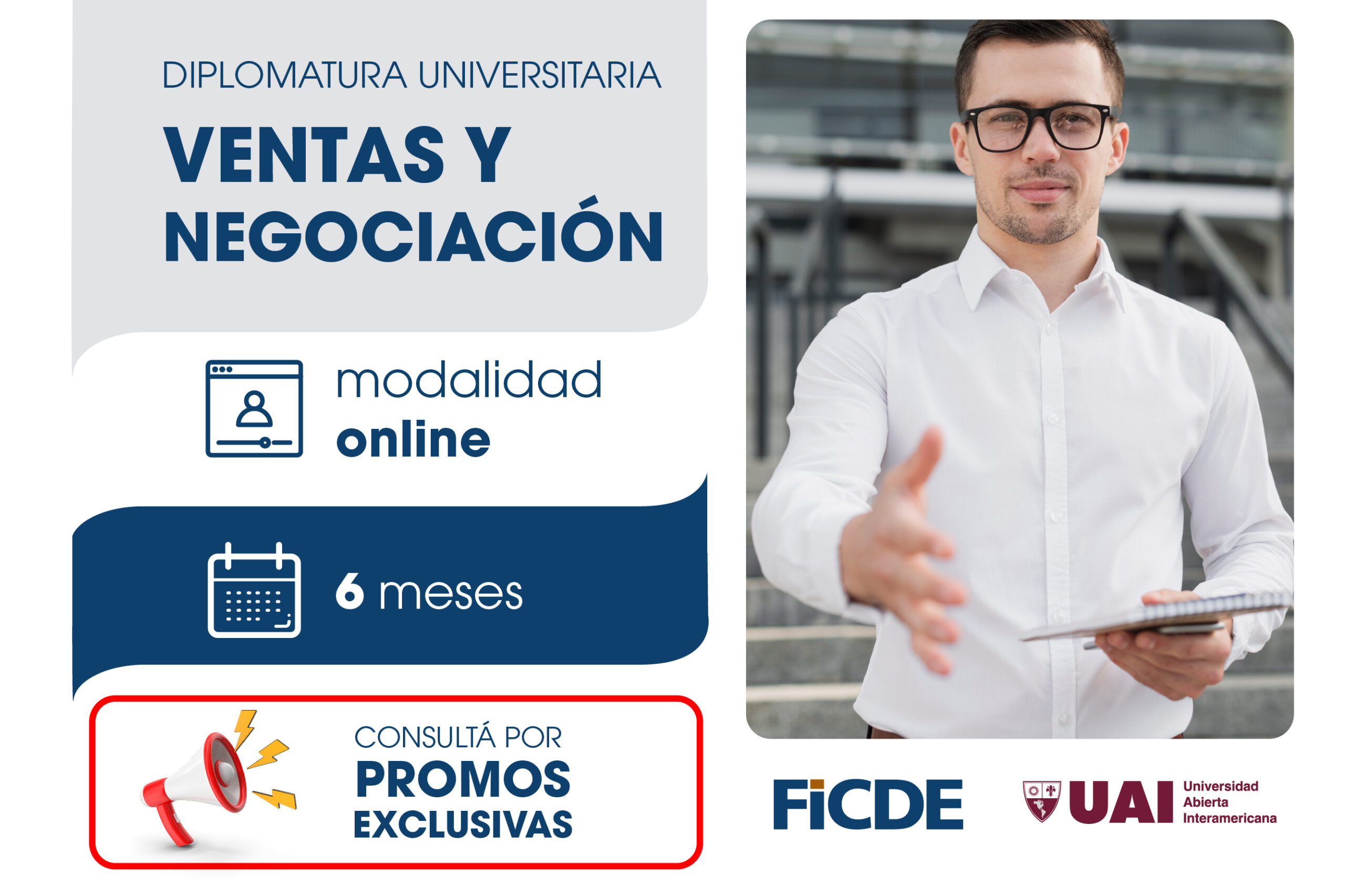 Diplomatura Universitaria en Ventas y Negociación – Online