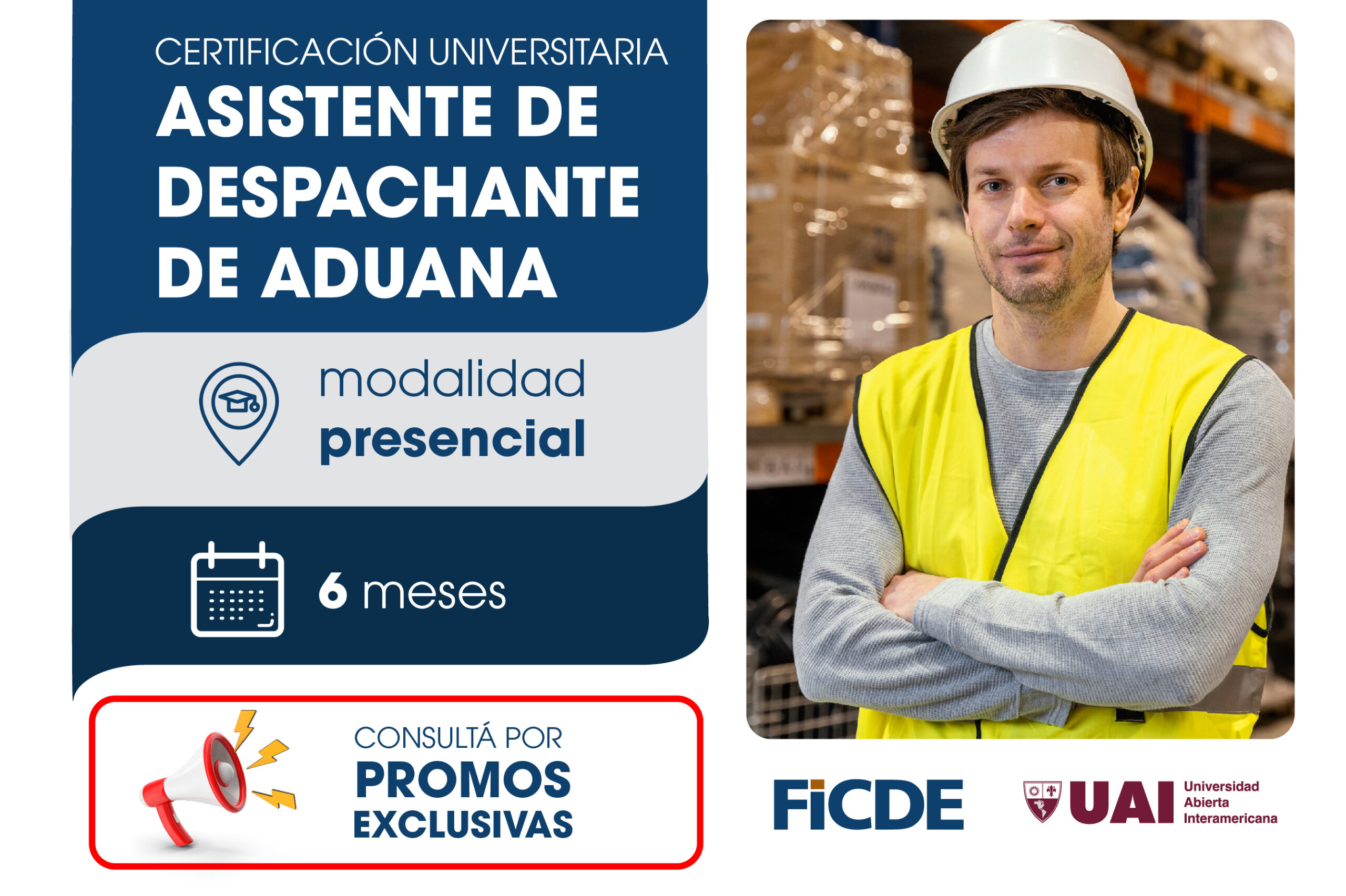 Certificación Universitaria en Despachante de Aduana – Presencial